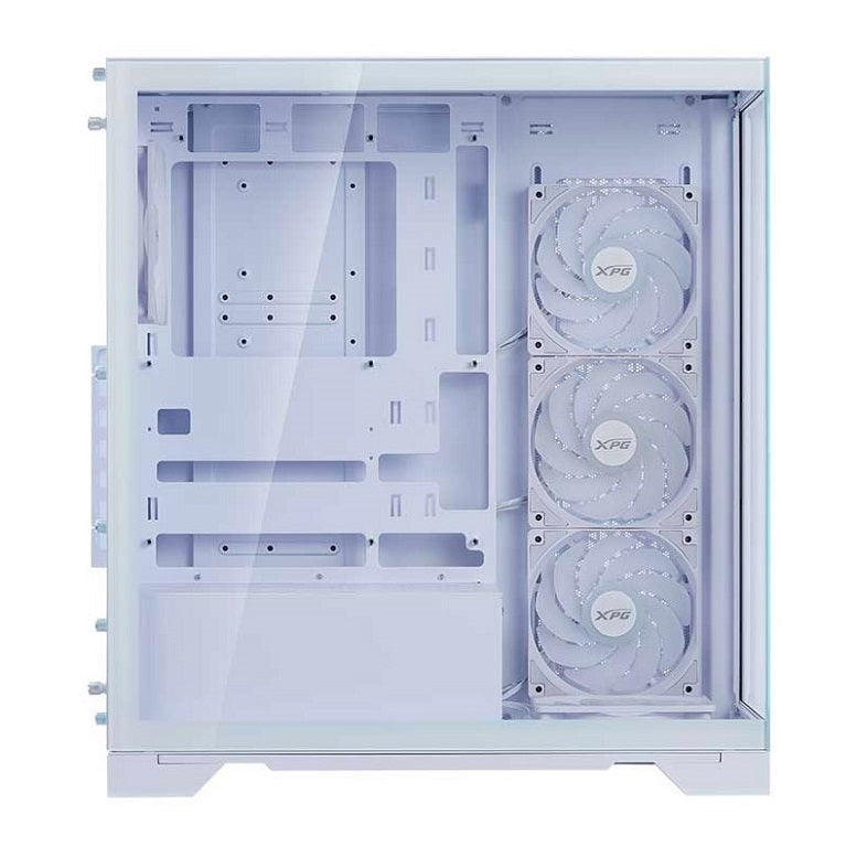 CHASIS XPG INVADERXMT-WHCWW + 5 FAN ARGB + Extensor PCIe 4.0