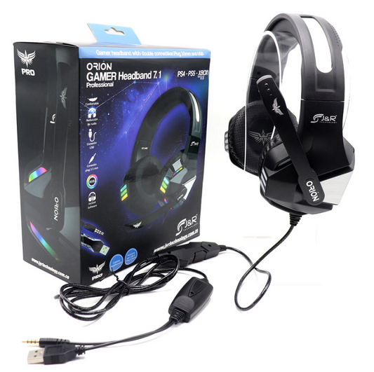 Diadema Gamer JyR 073-MV Orión 7.1