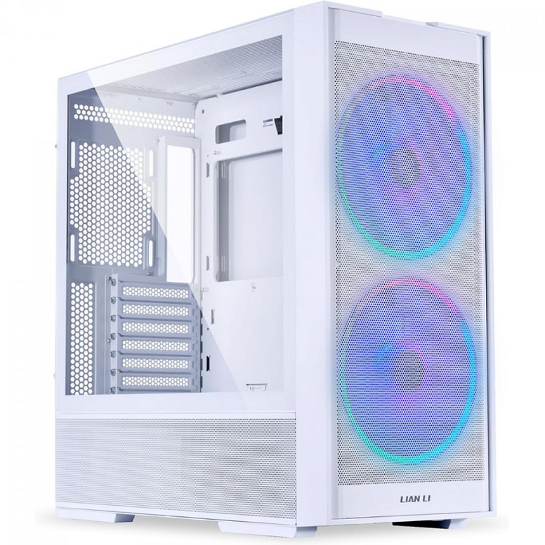 CHASIS LIAN LI LANCOOL 206 WHITE (2 FAN ARGB 160MM)