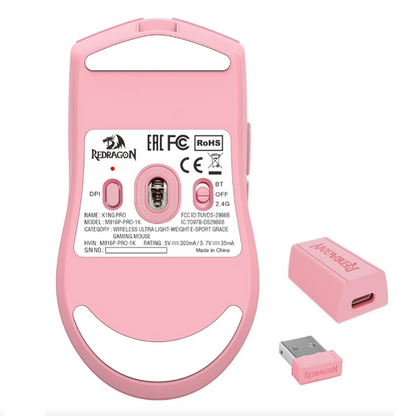 MOUSE REDRAGON M916 K1NG PRO 1K