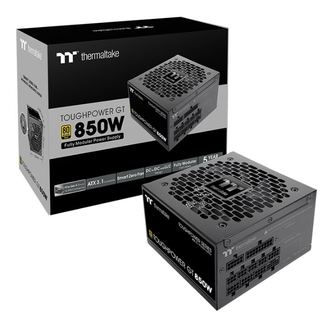 Fuente Thermaltake 850W 80+ GOLD Toughpower GT