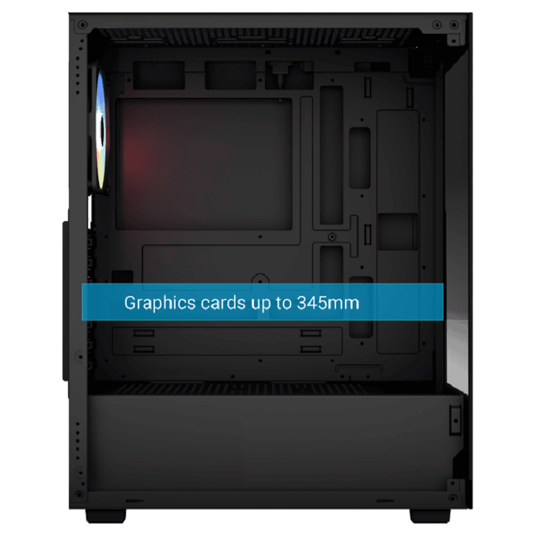 CHASIS Aerocool PIVOT + 3 FAN ARGB BLACK