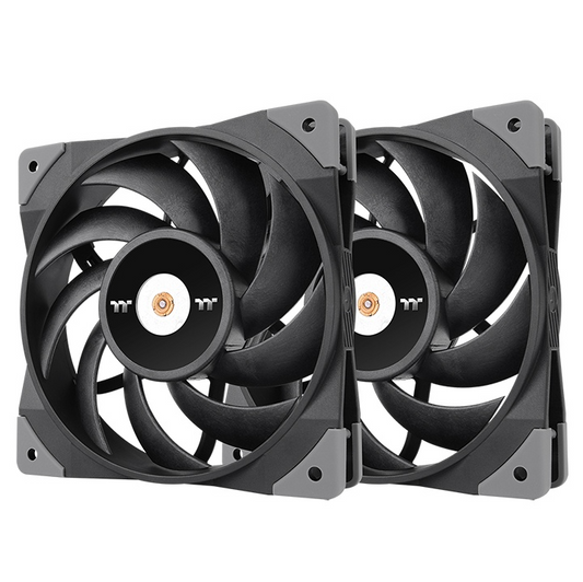 Ventilador de radiador de alta presión estática THERMALTAKE TOUGHFAN 12 (paquete de 2)