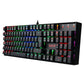 Teclado Mecanico Alambrico REDRAGON MITRA K551 Switch Rojo RGB