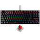 COMBO TECLADO KUMARA K552 BLACK (ROJO) + GRIFFIN M607