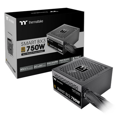 Fuente Thermaltake 750W 80+ Smart BX3 80+ Bronce