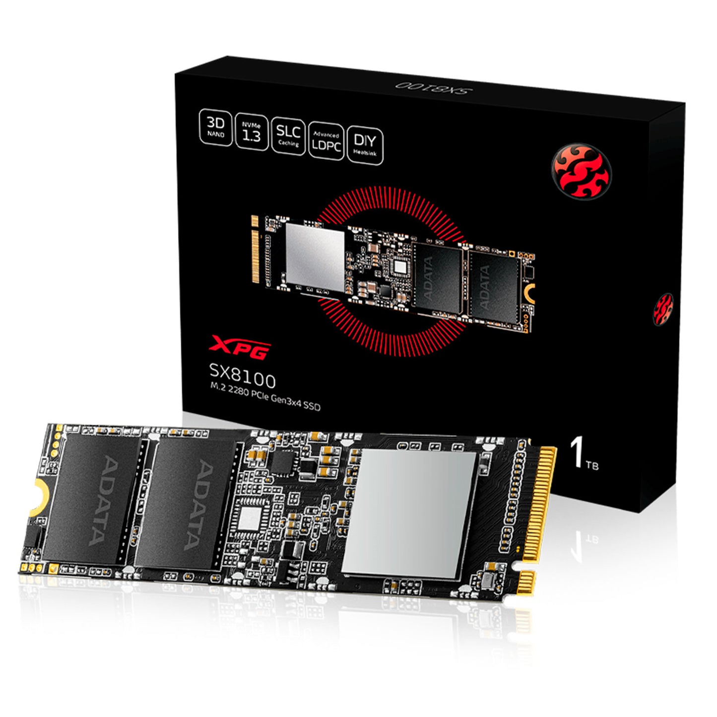 Estado Solido M.2 NVMe XPG SX8100 3500 mb/s 1TB