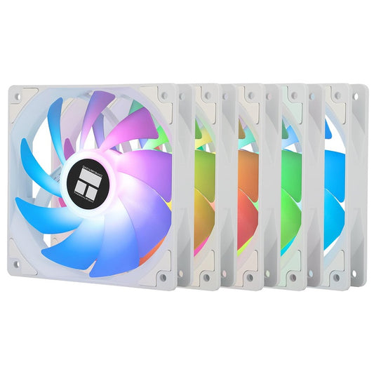 KIT de Ventiladores X5 ARGB THERMALRIGHT WHITE