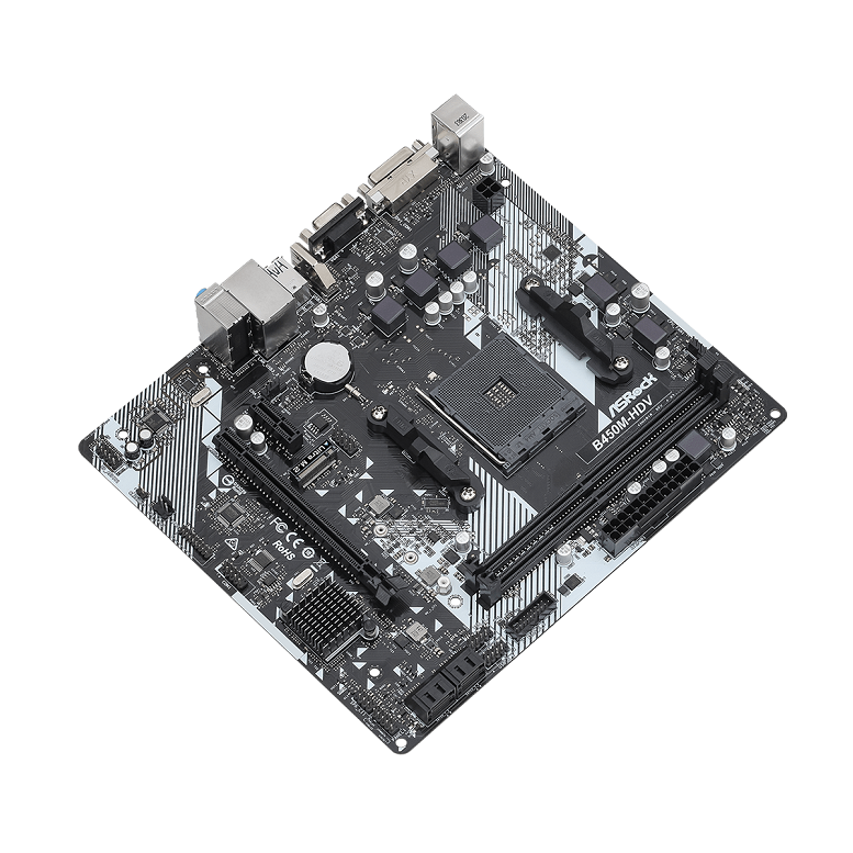 MOTHERBOARD ASRock B450M-HDV R4.0
