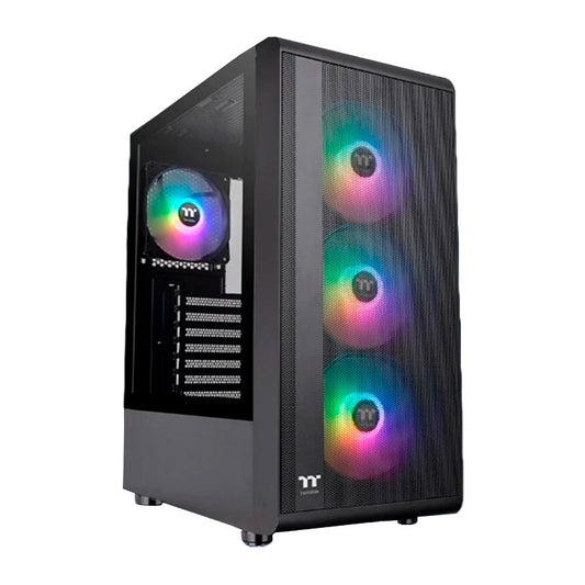 THERMALTAKE  S200 TG  + 4 FAN ARGB