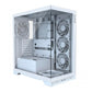 CHASIS XPG INVADERXMT-WHCWW + 5 FAN ARGB + Extensor PCIe 4.0