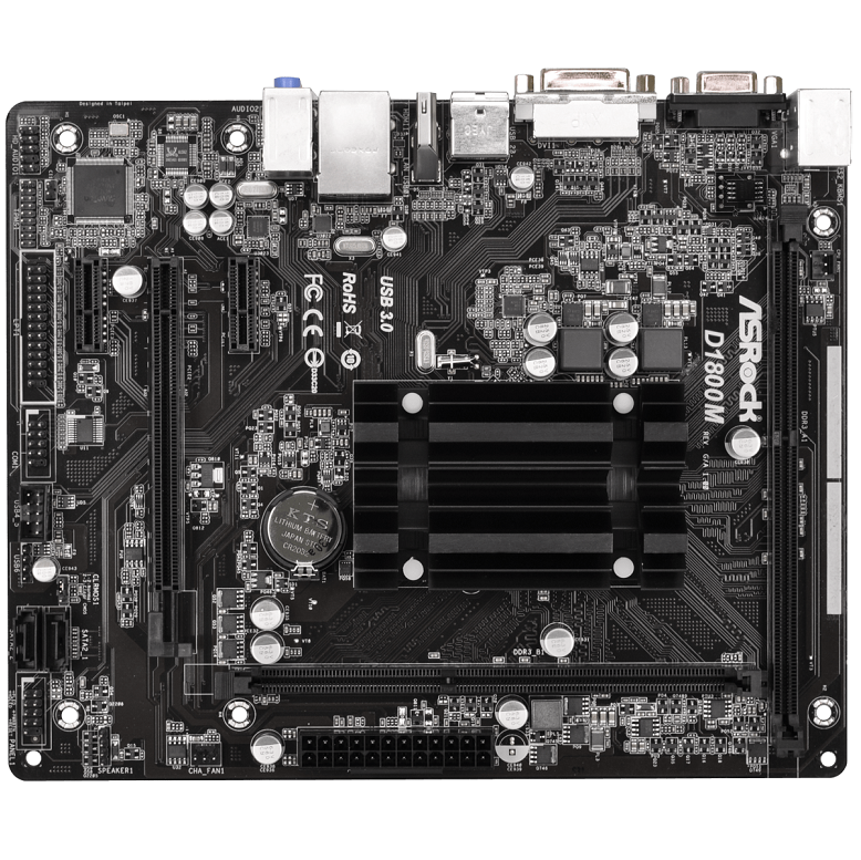 MOTHERBOARD ASRock D1800M