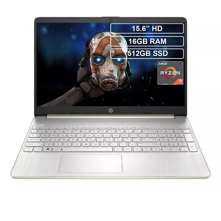 Portátil Hp 15-ef2525la Ryzen 7 5700u 16gb 512gb Hd 15.6"
