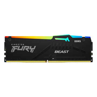 MEMORIA RAM Desktop RGB DDR5 16GGB  5200MHz CL 40 Kingston fury beast