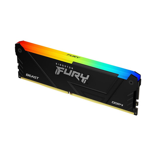 MEMORIA RAM Desktop RGB DDR4 3200MHz CL 16 Kingston fury beast