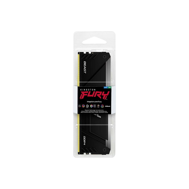 MEMORIA RAM Desktop RGB DDR4 3200MHz CL 16 Kingston fury beast
