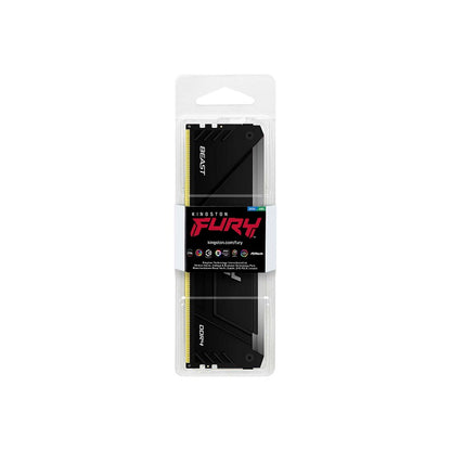 MEMORIA RAM Desktop RGB DDR4 3200MHz CL 16 Kingston fury beast