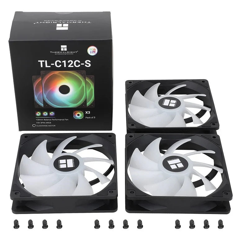 KIT de Ventiladores X3 ARGB THERMALRIGHT