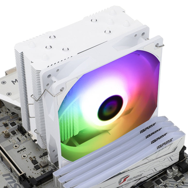 Enfriador de aire ARGB para CPU Thermalright Assassin King 120 SE WHITE 5 tubos