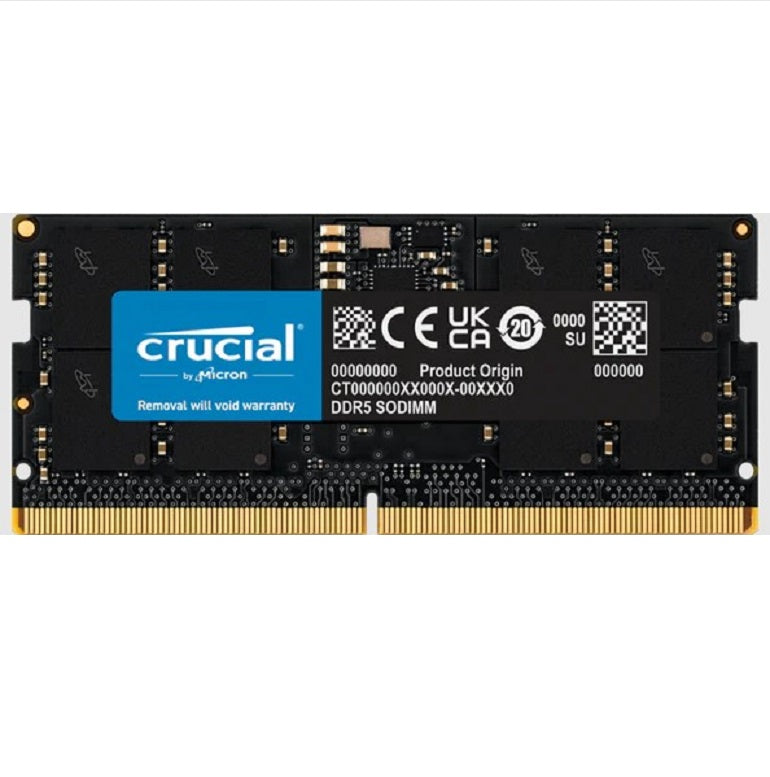 Memoria Ram Laptop DDR5 Crucial 16gb 5600MHz CL 46