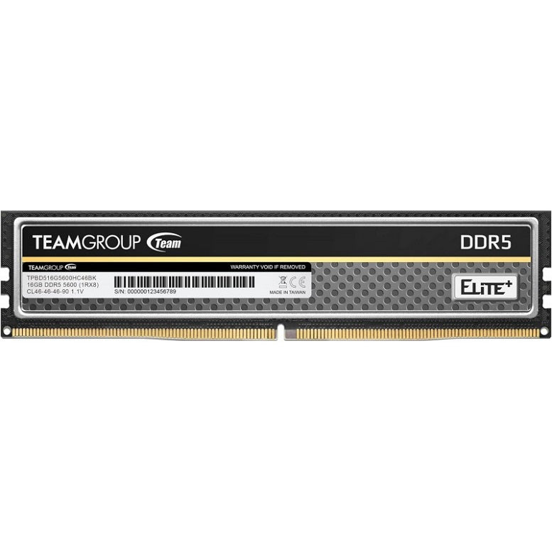 MEMORIA RAM DESKTOP TEAMGROUP ELITE DDR5 16GB
