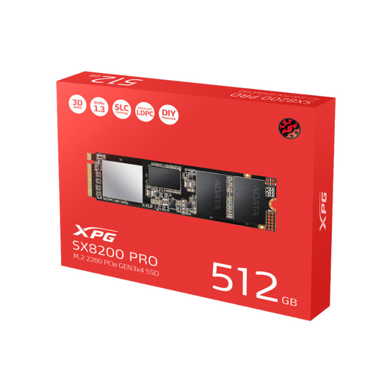 Estado solido M2 NVMe XPG SX8100 3500 mb/s 512GB
