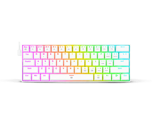 TECLADO MECANICO REDRAGON K630 DRAGONBORN SW RED