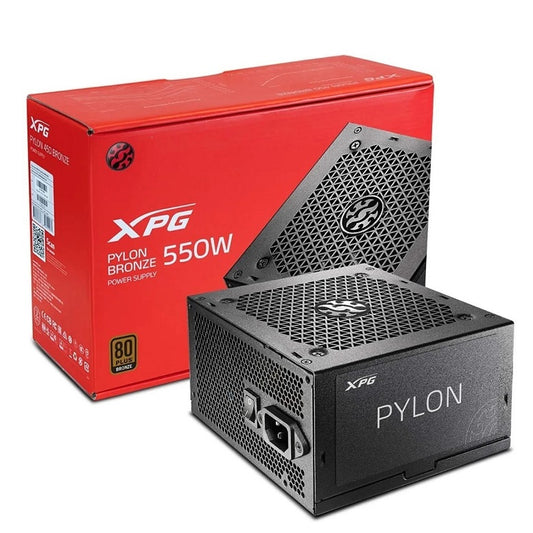 Fuente de poder XPG PYLON 550W 80+Bronce