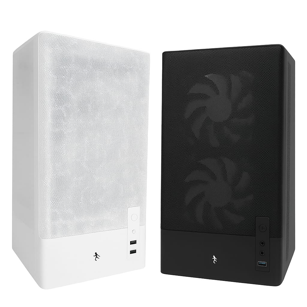 Chasis ORIGAMI mATX+ 3 fan ARGB Malla Frontal