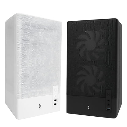 Chasis ORIGAMI mATX+ 3 fan ARGB Malla Frontal
