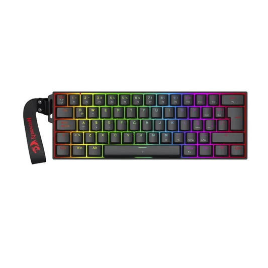 Teclado Redragon Fizz K617 Magnetic Negro