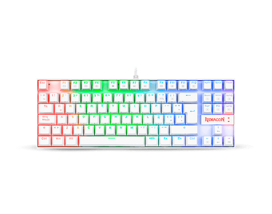 TECLADO MECANICO REDRAGON K552 RGB KUMARA SW RED