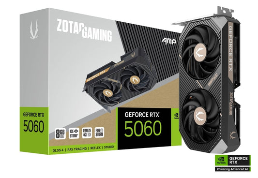 Tarjeta grafica ZOTAC RTX 5060 8GB AMP